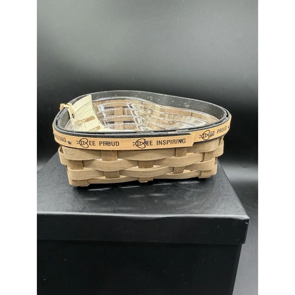 Longaberger 2014 Bee Basket 🧺🐝 w/ Protector – Retired Collectible